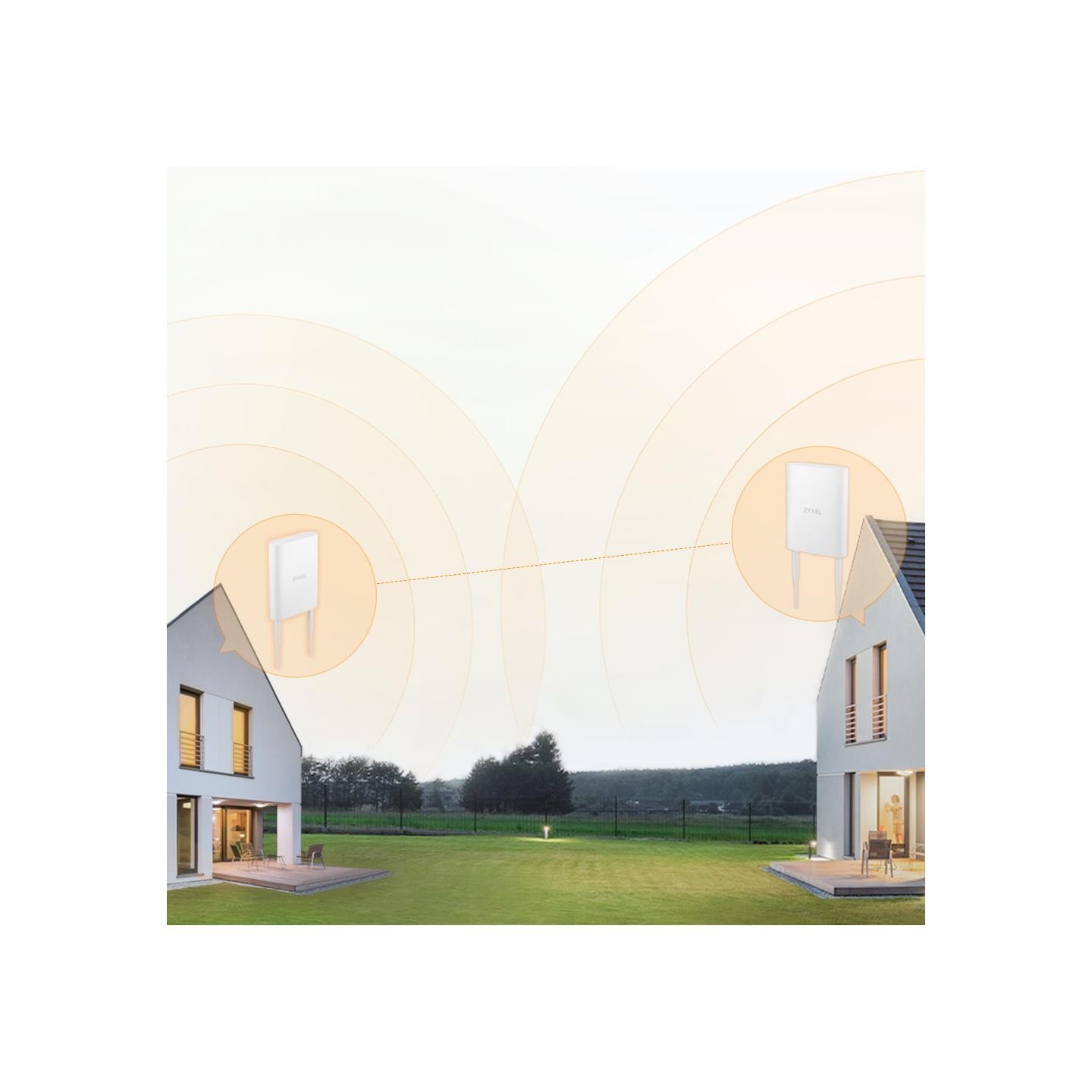 Zyxel Access Point Outdoor AX1800 Wi-Fi 6 Dual Band UK Plug - NWA55AXE - Outdoor AX1800 Wi-Fi 6 Dual Band UK Plug