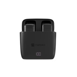 Buy Natec Wireless Wearable Microphones for Contect Creators - USB-C HOPPER LAVA... in Cyprus, Nicosia, Limassol, Larnaka, Pafos