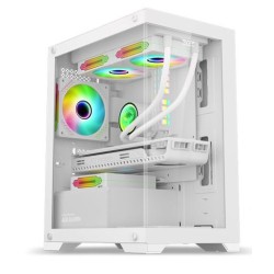 Armaggeddon Aquaron MicroATX Gaming Case White - Micro ATX, White — Buy in Cyprus with Fast Delivery