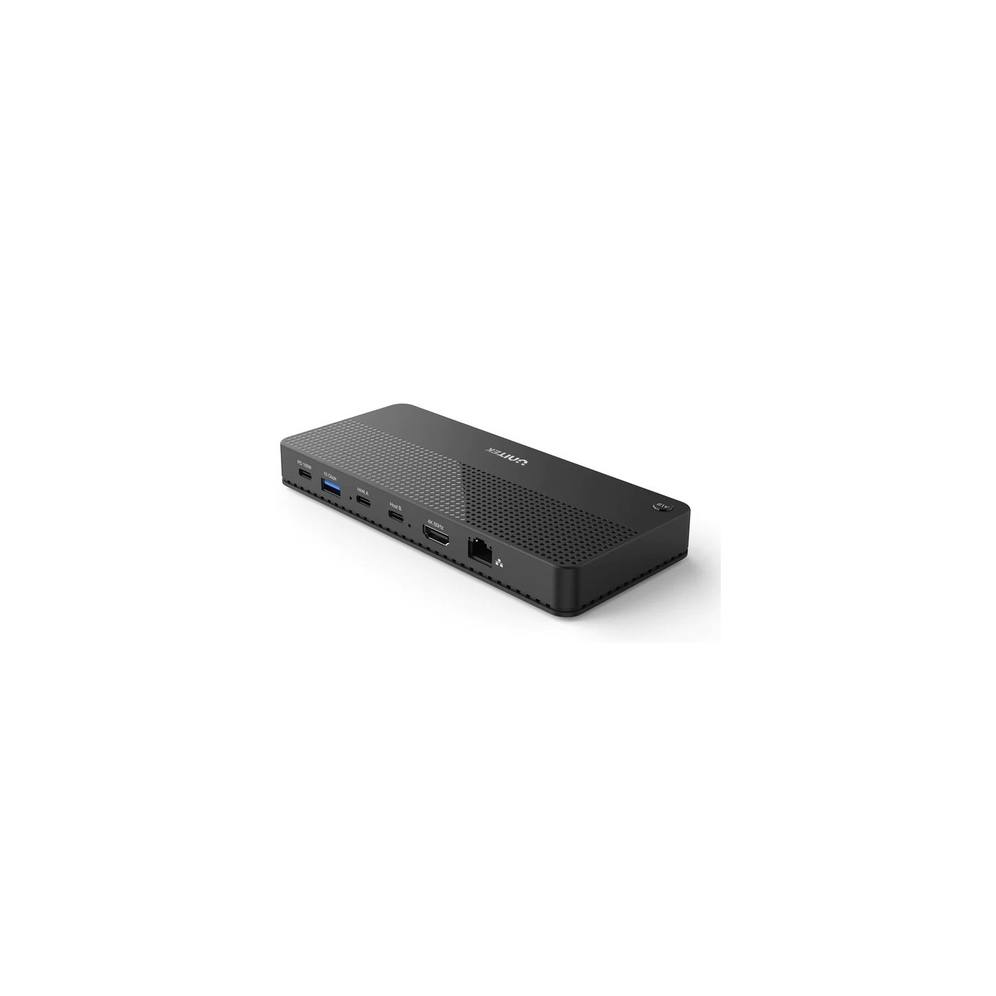 Unitek USB-C Hub USB3.2 KVM HDMI Gb SD Audio PD100W - D1077A - USB-C Hub USB3.2 KVM HDMI Gb SD Audio PD100W