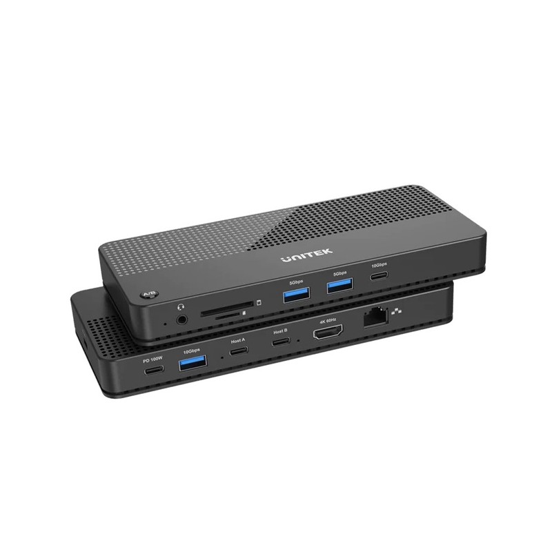Buy Unitek USB-C Hub USB3.2 KVM HDMI Gb SD Audio PD100W - D1077A - USB-C Hub USB... in Cyprus, Nicosia, Limassol, Larnaka, Pafos