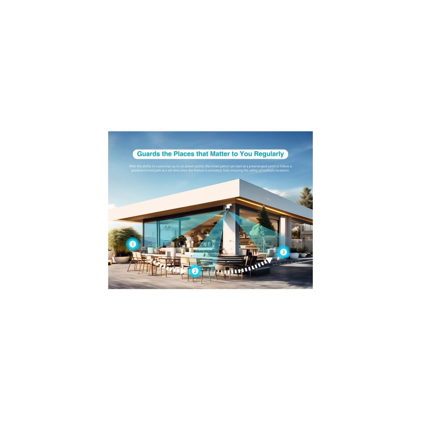 Dahua IP 3.0MP Wifi PT Dual Illumination Dual-Lens - P3D-3F-PV - IP 3.0MP Wifi PT Dual Illumination Dual-Lens