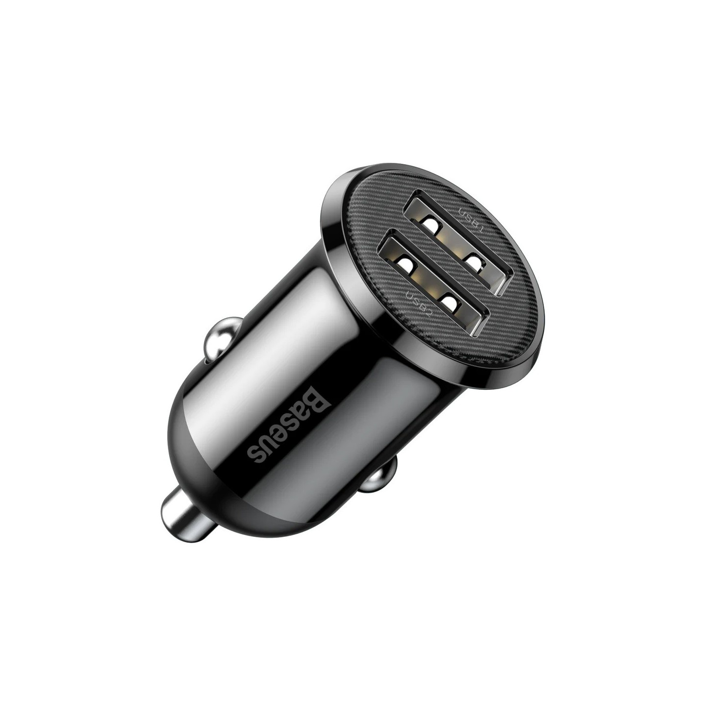 Baseus GRAIN Pro Car Charger - 4.8A Black — Buy in Cyprus with Fast Delivery