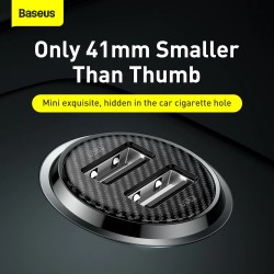 Buy Baseus GRAIN Pro Car Charger - 4.8A Black in Cyprus, Nicosia, Limassol, Larnaka, Pafos