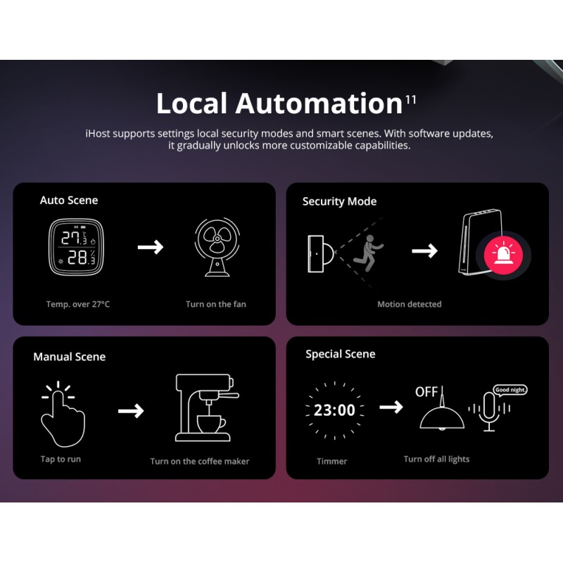 Buy Sonoff Smart Home Hub iHost - AIBridge-26 - RV1126 4GB in Cyprus, Nicosia, Limassol, Larnaka, Pafos