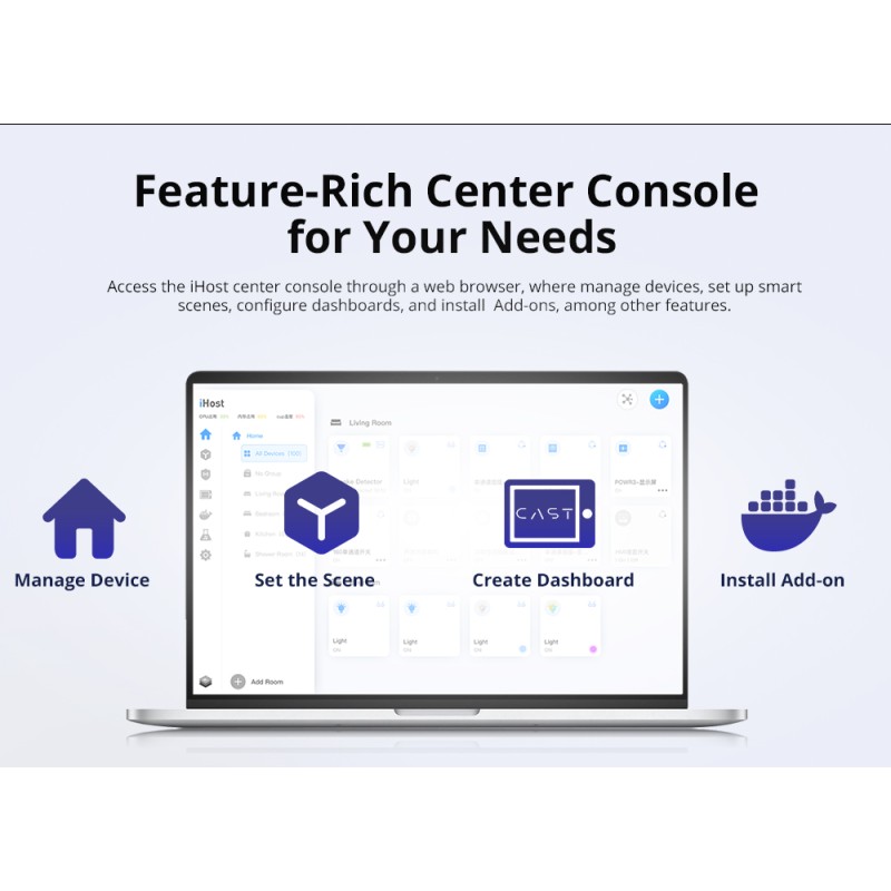 Buy Sonoff Smart Home Hub iHost - AIBridge-26 - RV1126 4GB in Cyprus, Nicosia, Limassol, Larnaka, Pafos