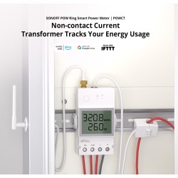 Buy Sonoff WiFi Smart Switch - POWCT - with 100A Power Metering DC in Cyprus, Nicosia, Limassol, Larnaka, Pafos