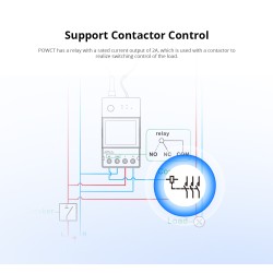 Buy Sonoff WiFi Smart Switch - POWCT - with 100A Power Metering DC in Cyprus, Nicosia, Limassol, Larnaka, Pafos
