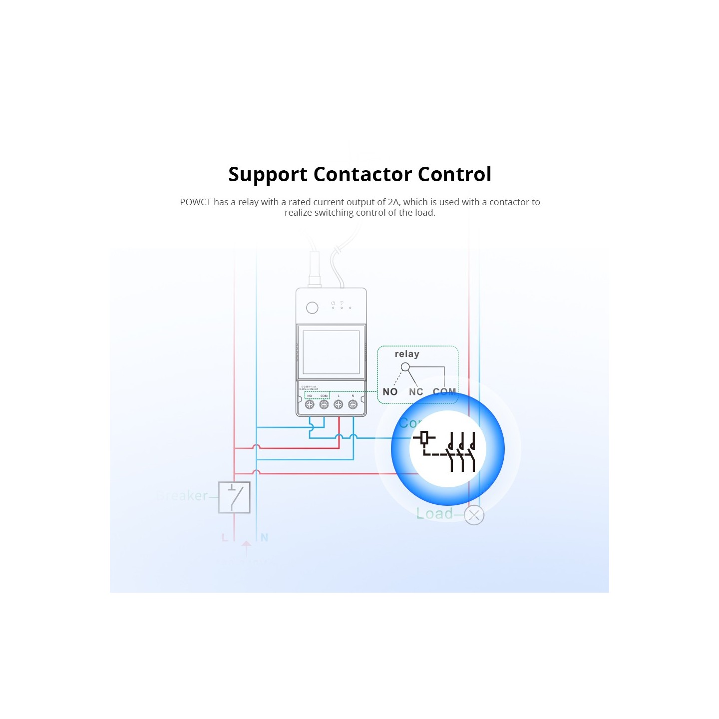 Sonoff WiFi Smart Switch - POWCT - with 100A Power Metering DC — Buy in Cyprus with Fast Delivery