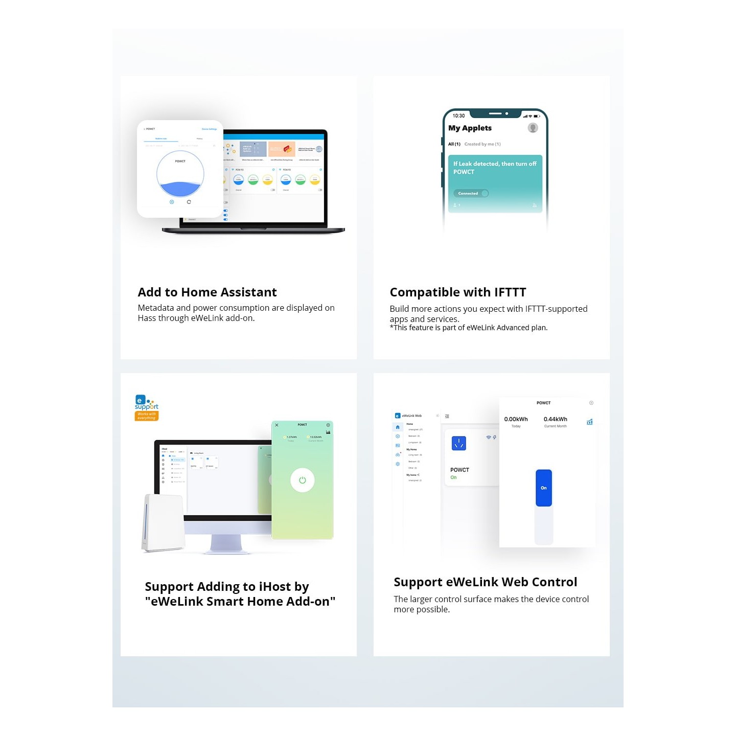 Sonoff WiFi Smart Switch - POWCT - with 100A Power Metering DC — Buy in Cyprus with Fast Delivery