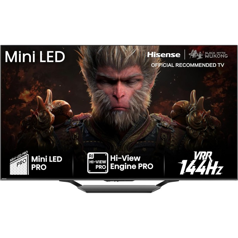 Buy Hisense TV - 75U7NQ - 75'' 4K Smart QLED MINI LED 120hz TV in Cyprus, Nicosia, Limassol, Larnaka, Pafos