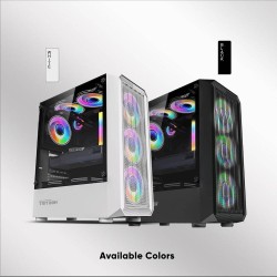 Armaggeddon Tritron Pro 100 ATX 4xARGB White PC Case (Boxed) — Buy in Cyprus with Fast Delivery