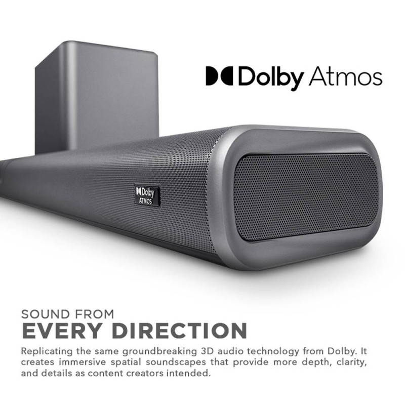 Buy SonicGear Soundbar - STUDIOBAR 3000 - Dolby Atmos 700W 5.1.2 Soundbar Incl 2... in Cyprus, Nicosia, Limassol, Larnaka, Pafos