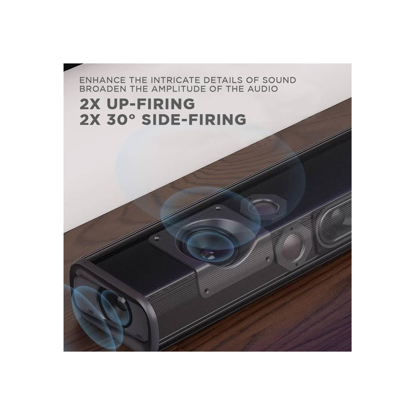 SonicGear Soundbar - STUDIOBAR 3000 - Dolby Atmos 700W 5.1.2 Soundbar Incl 2xUHF Wireless Microphones 3xHDMI,BT,USB