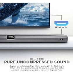 Buy SonicGear Soundbar - STUDIOBAR 3000 - Dolby Atmos 700W 5.1.2 Soundbar Incl 2... in Cyprus, Nicosia, Limassol, Larnaka, Pafos