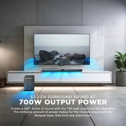 Buy SonicGear Soundbar - STUDIOBAR 3000 - Dolby Atmos 700W 5.1.2 Soundbar Incl 2... in Cyprus, Nicosia, Limassol, Larnaka, Pafos