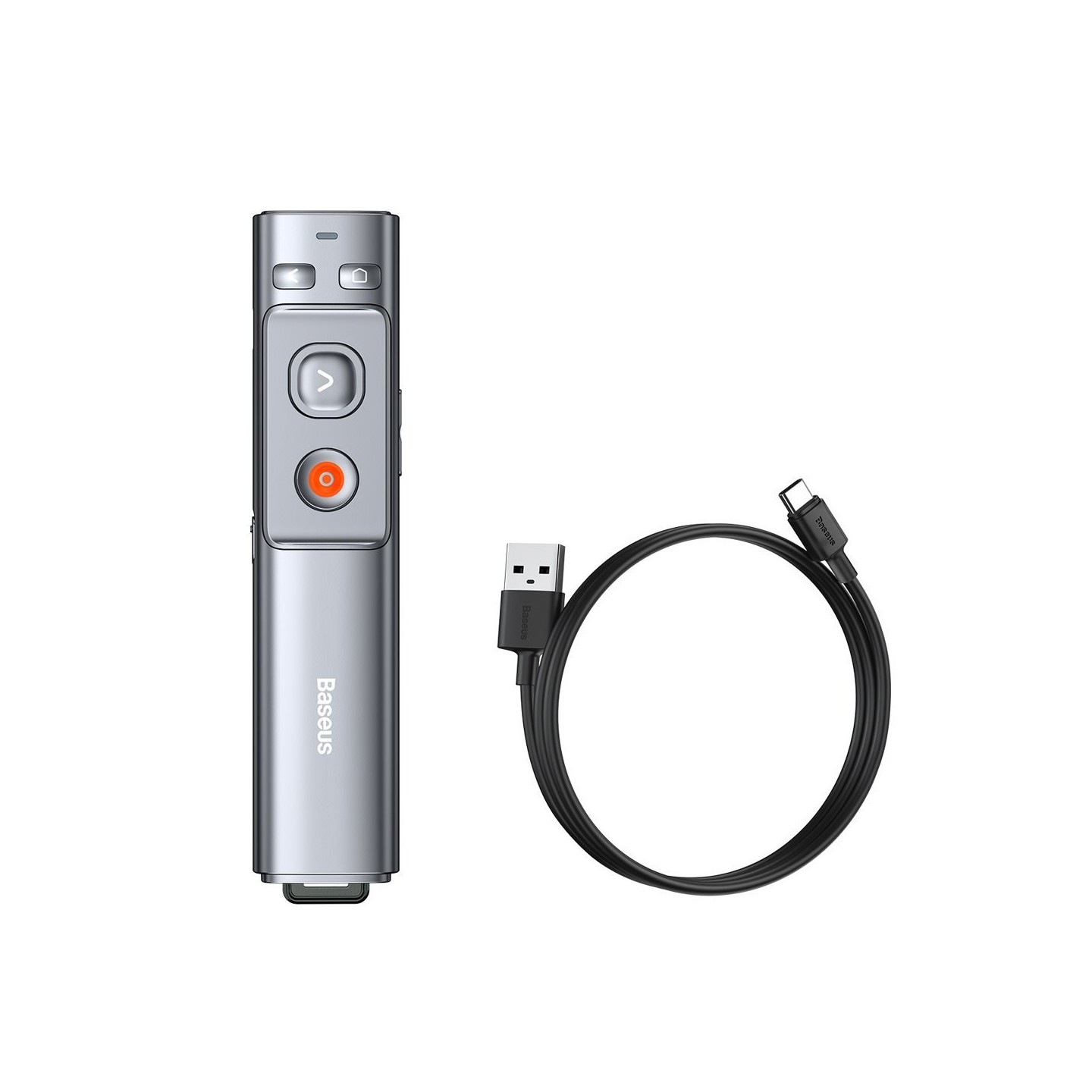 Baseus VA Wireless Laser Presenter - Orange Dot - Rechargeable — Buy in Cyprus with Fast Delivery