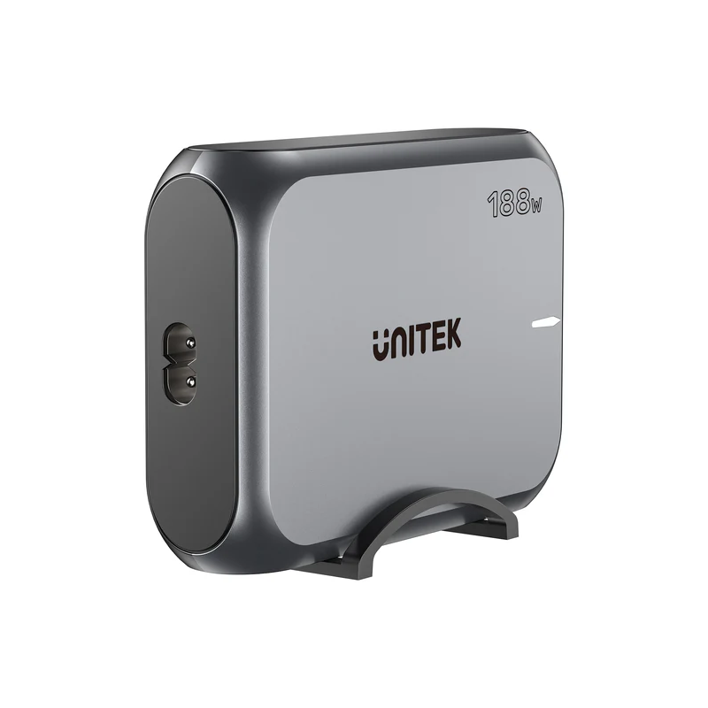 Buy Unitek Charge Desktop 188W 5-Port PD3.1 GaN Station - P1234A - 140W (UK) in Cyprus, Nicosia, Limassol, Larnaka, Pafos