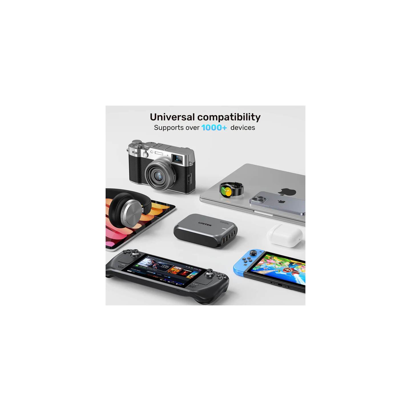 Unitek Charge Desktop 188W 5-Port PD3.1 GaN Station - P1234A - 140W (UK) — Buy in Cyprus with Fast Delivery