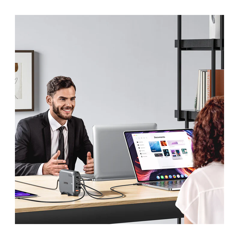 Buy Unitek Charge Desktop 188W 5-Port PD3.1 GaN Station - P1234A - 140W (UK) in Cyprus, Nicosia, Limassol, Larnaka, Pafos