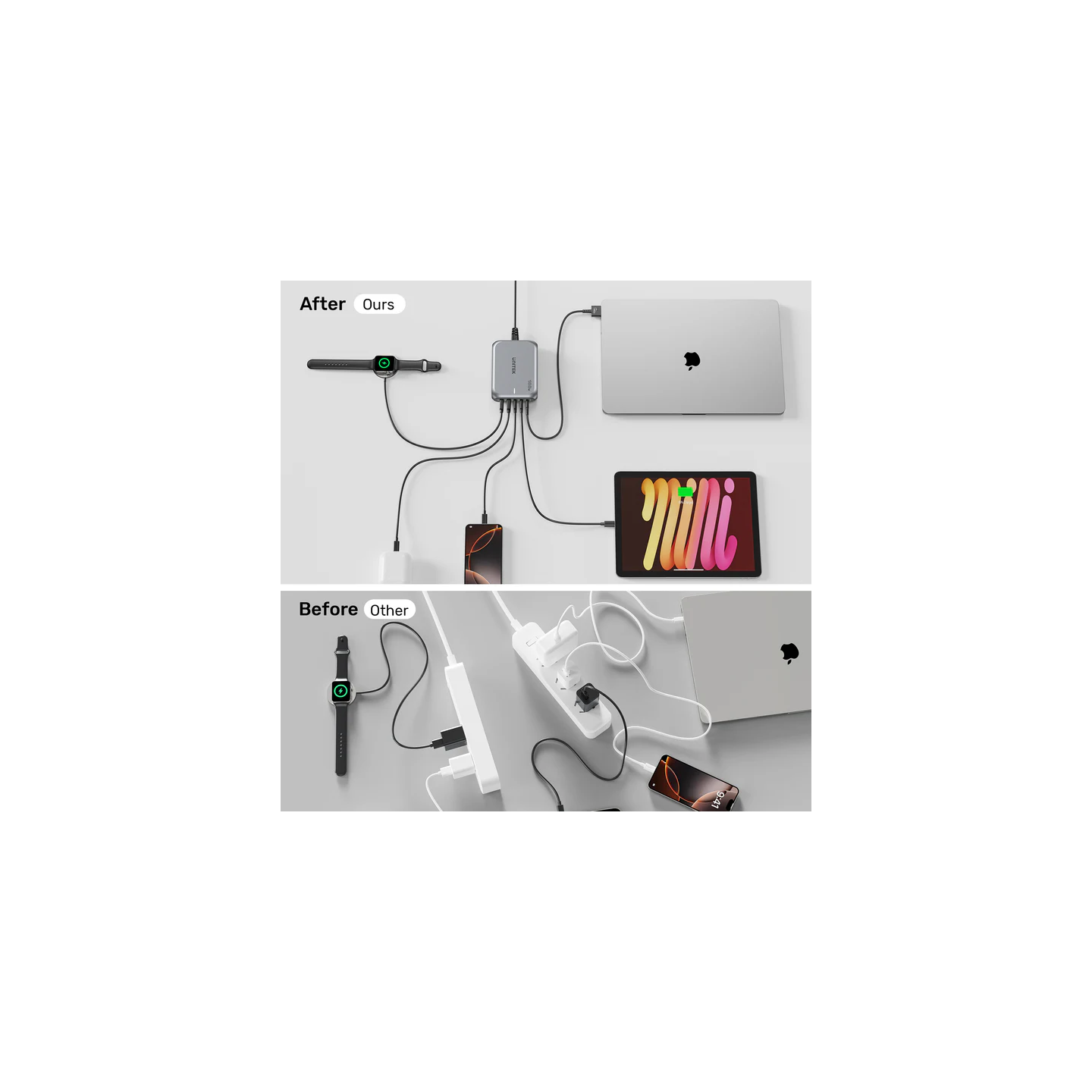 Unitek Charge Desktop 188W 5-Port PD3.1 GaN Station - P1234A - 140W (UK) — Buy in Cyprus with Fast Delivery