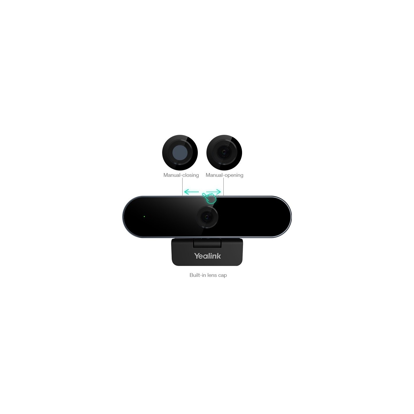 Yealink UVC20 1080p USB-A Webcam w/ Mic & Privacy Cap (Boxed) — Buy in Cyprus with Fast Delivery