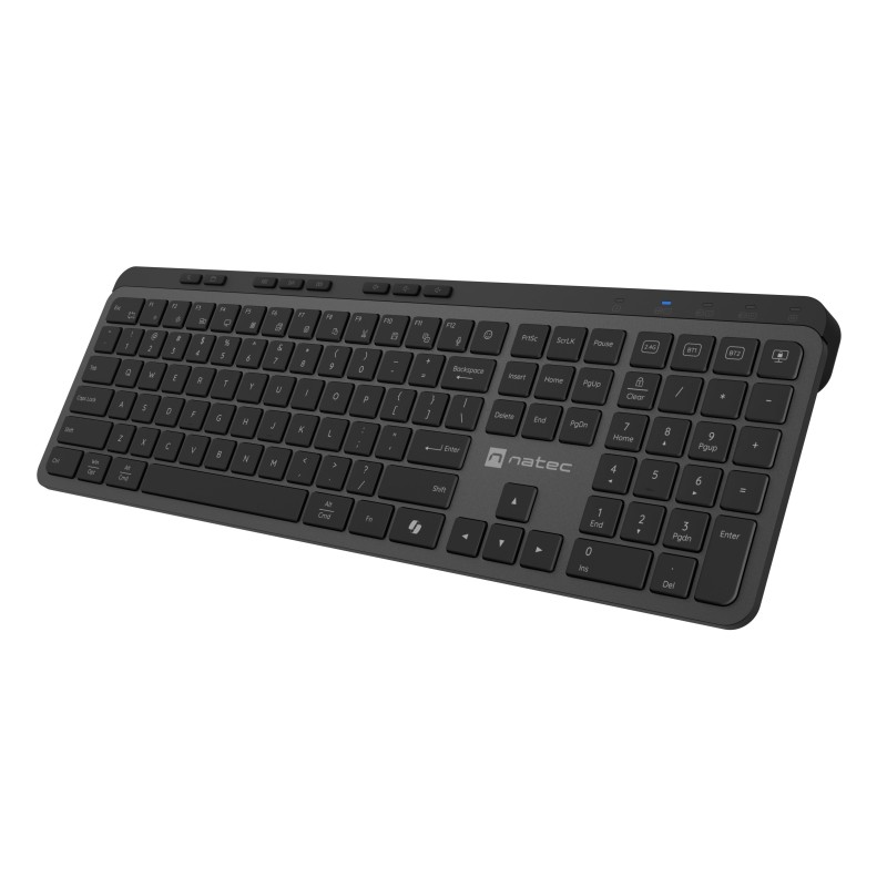 Buy Natec MEDUSA Slim Wireless Keyboard - BT & 2.4GHz X-Scissors Keys in Cyprus, Nicosia, Limassol, Larnaka, Pafos