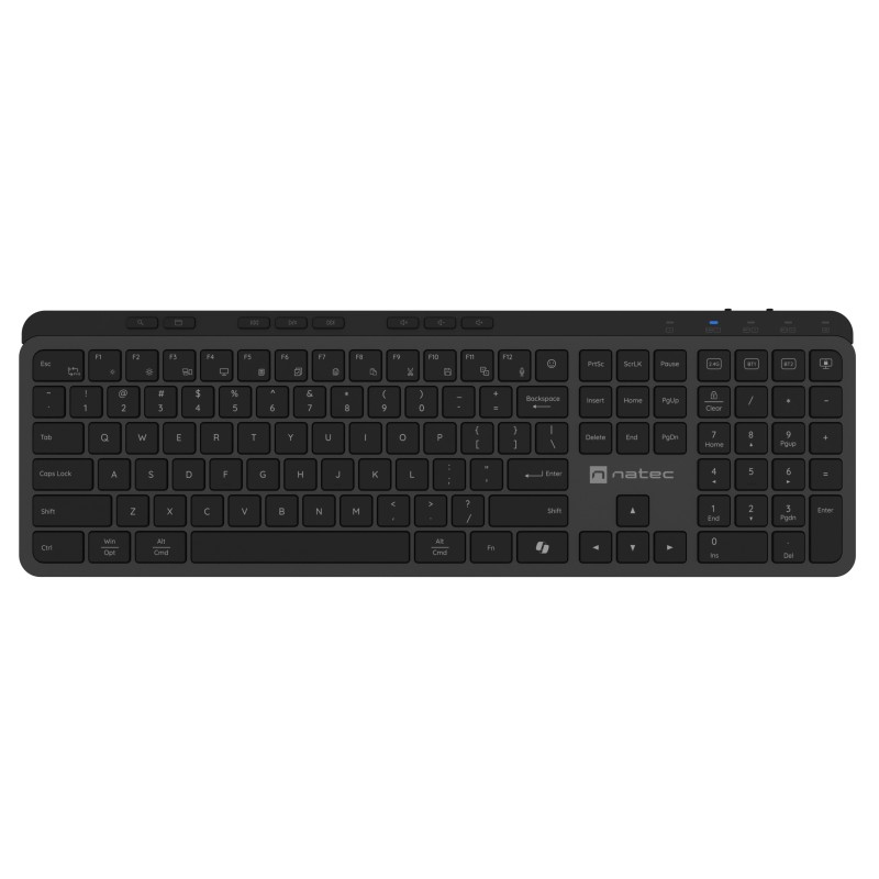Buy Natec MEDUSA Slim Wireless Keyboard - BT & 2.4GHz X-Scissors Keys in Cyprus, Nicosia, Limassol, Larnaka, Pafos