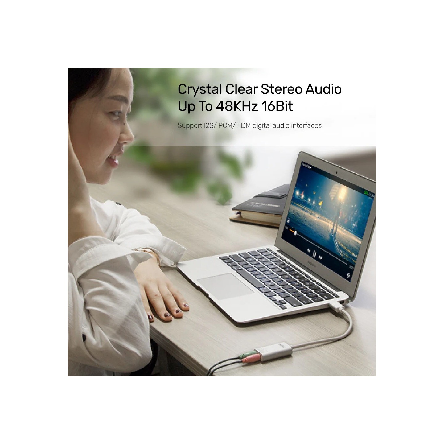 Unitek External USB Soundcard - Y-247A - USB-A to Stereo Audio Headset and Microphone — Buy in Cyprus with Fast Delivery