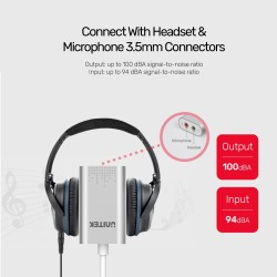 Buy Unitek External USB Soundcard - Y-247A - USB-A to Stereo Audio Headset and M... in Cyprus, Nicosia, Limassol, Larnaka, Pafos