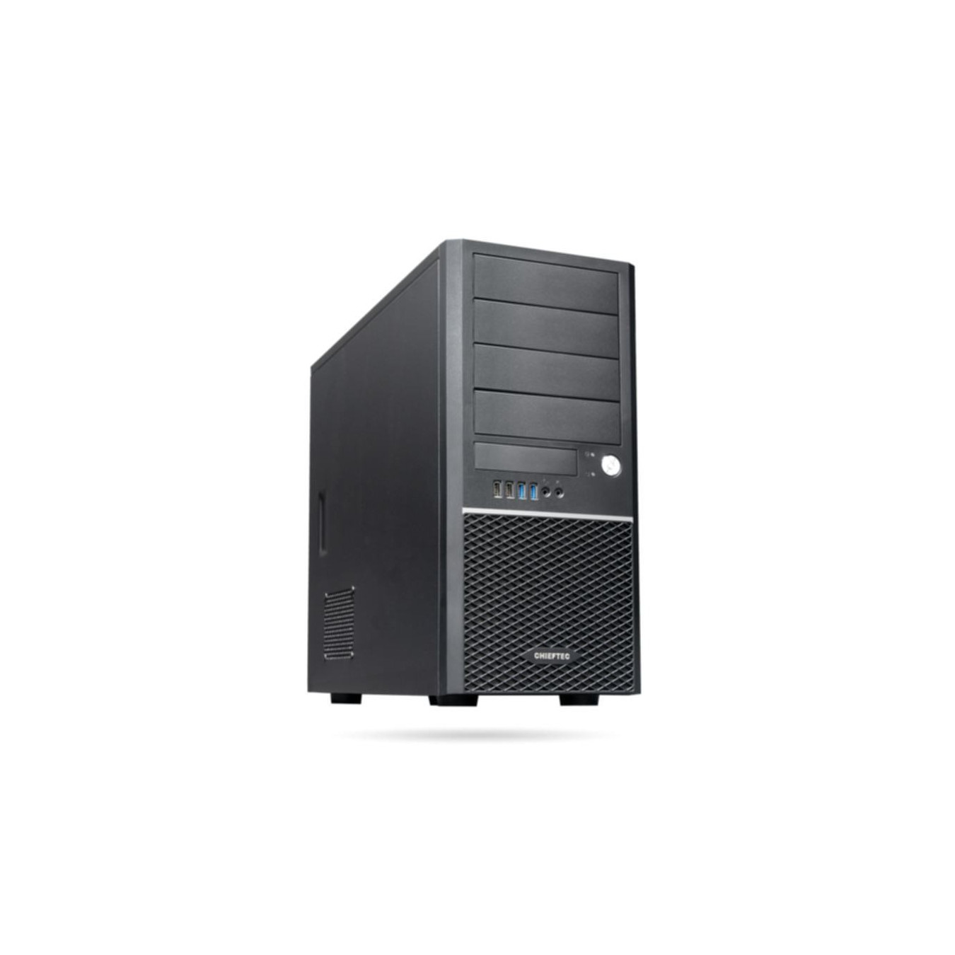 Chieftec CM-25B-OP - Black Mid-Tower PC Case - ATX/mATX/Mini-ITX, 400mm GPU, 165mm CPU — Buy in Cyprus with Fast Delivery