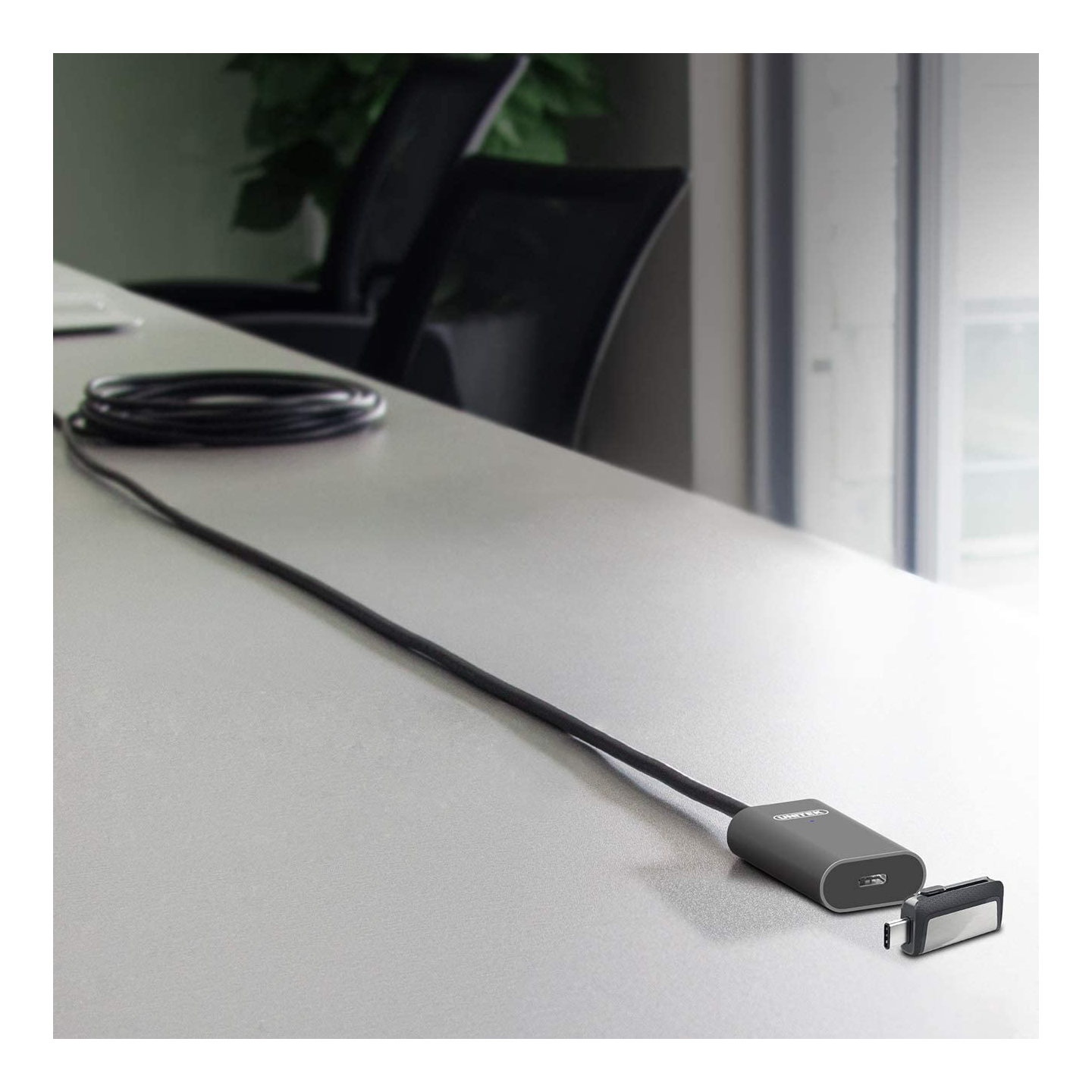 Unitek U305A USB3.1 USB-C Male to USB-C Female Active Extension Cable 5m — Buy in Cyprus with Fast Delivery