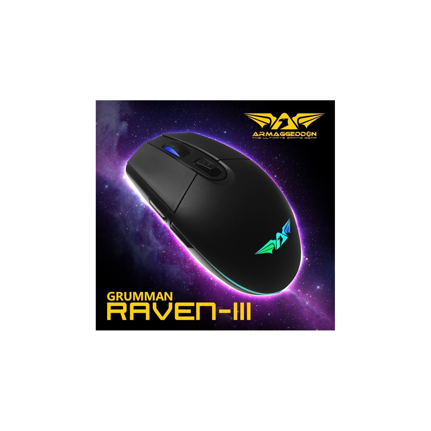 Armaggeddon Raven 3 Pro-Gaming Mouse with Free Mousepad (Boxed) — Buy in Cyprus with Fast Delivery