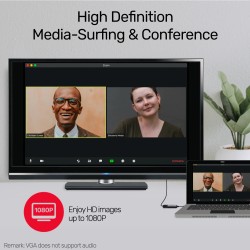 Buy Unitek Converter USB-C to VGA - V1413A - Aluminium Braided in Cyprus, Nicosia, Limassol, Larnaka, Pafos