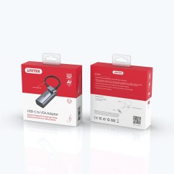 Buy Unitek Converter USB-C to VGA - V1413A - Aluminium Braided in Cyprus, Nicosia, Limassol, Larnaka, Pafos