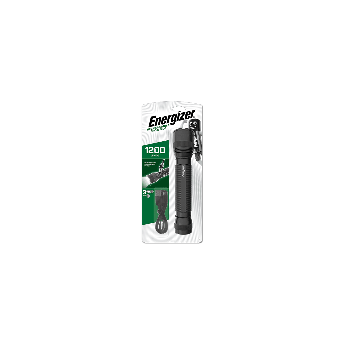 Energizer Light Torch - 1200 Lumens (USBC) - Tactical 1200 Rechargeable — Buy in Cyprus with Fast Delivery