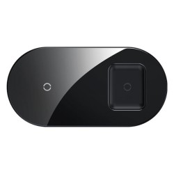 Buy Baseus Simple 2in1 QI Wireless Charger 18W Black in Cyprus, Nicosia, Limassol, Larnaka, Pafos