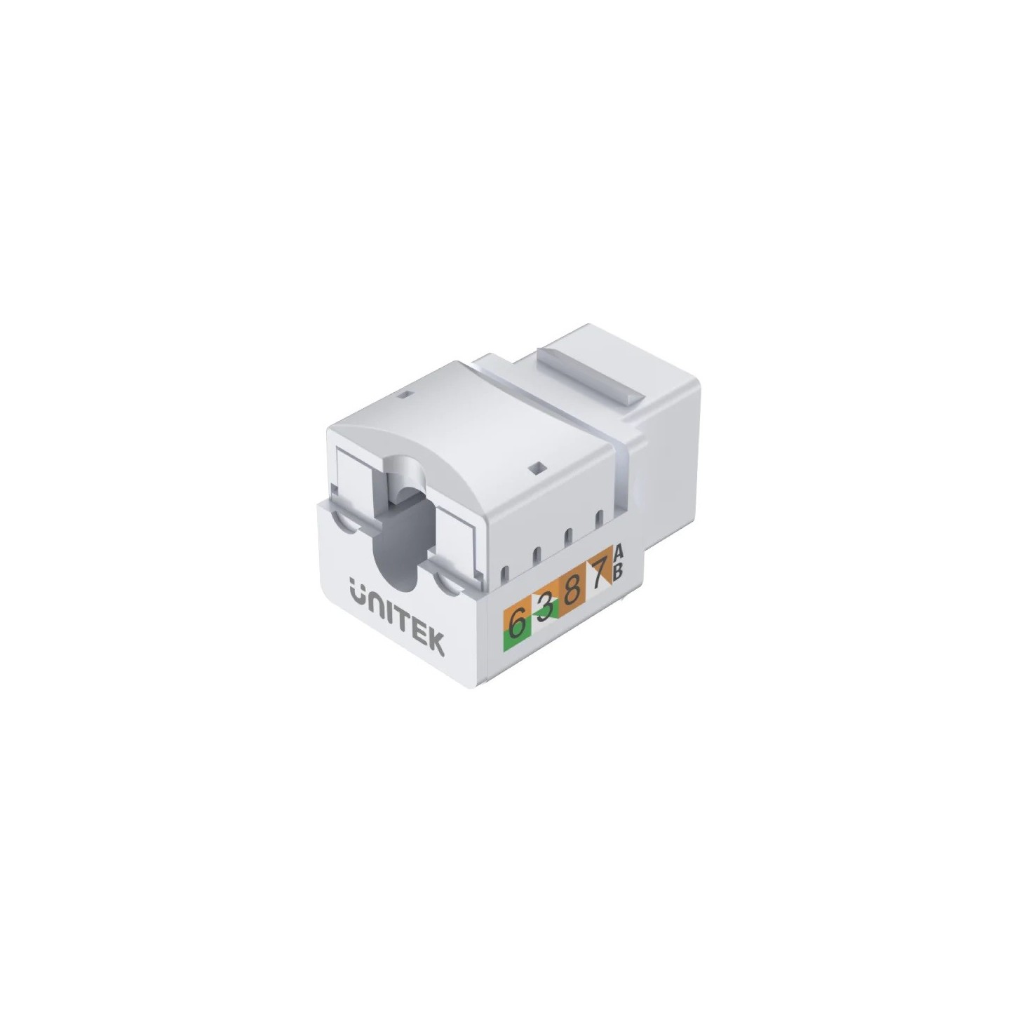 Unitek Network Modular Keystone - T012A - CAT6 90 degree — Buy in Cyprus with Fast Delivery
