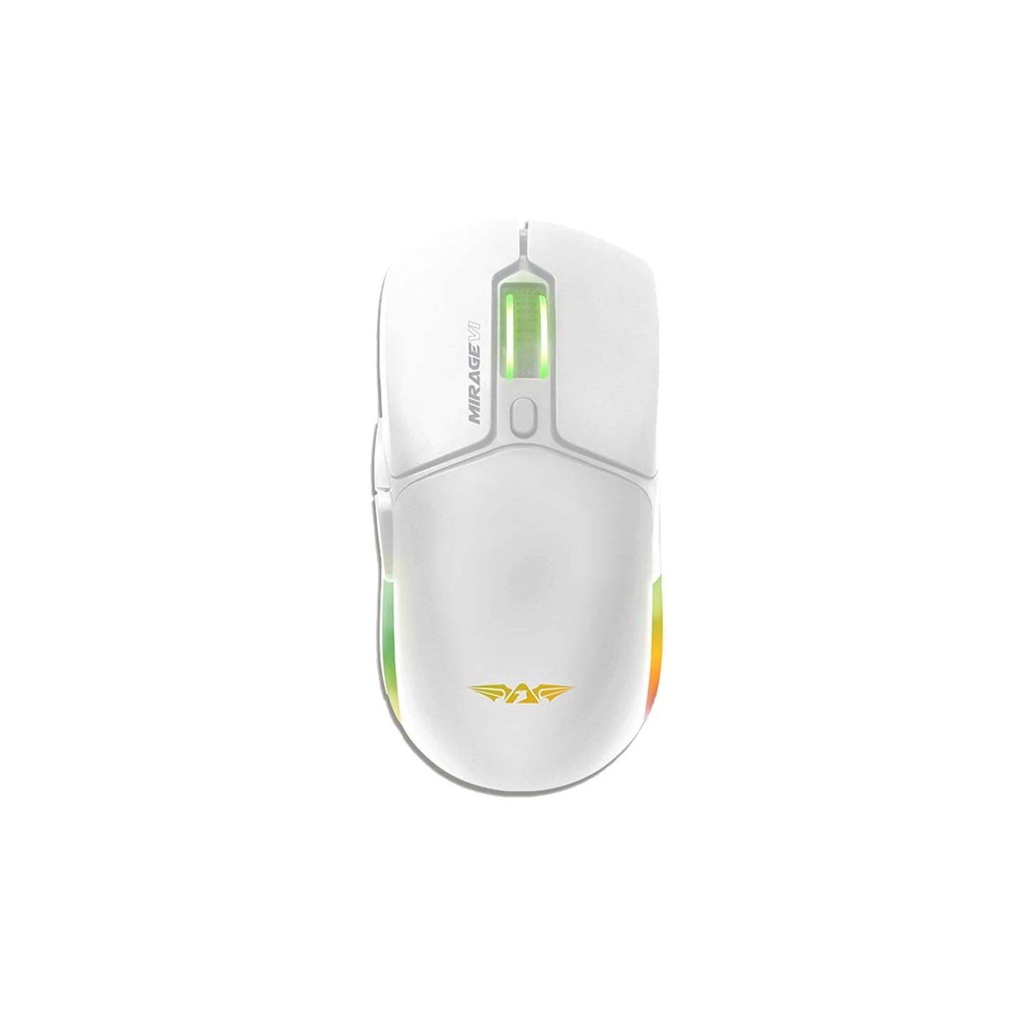 Armaggeddon Mirage VI Wired+2.4G+BT Recharge 10000CPI Gaming Mouse White (Boxed) — Buy in Cyprus with Fast Delivery