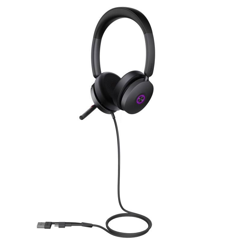 Buy Yealink Headset - UH48 - Wired USB 4-Mic Noise Cancelling Hybrid ANC USB-C D... in Cyprus, Nicosia, Limassol, Larnaka, Pafos