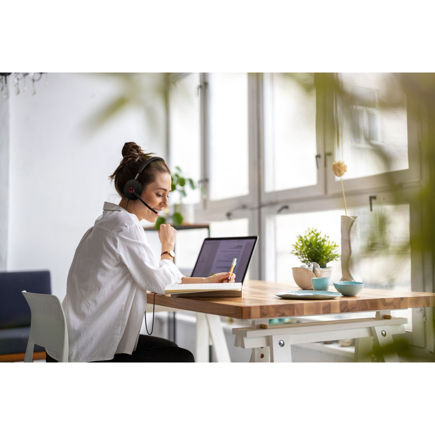 Yealink UH48 Wired USB Headset - 4-Mic Noise Cancelling Hybrid ANC (Boxed) — Buy in Cyprus with Fast Delivery