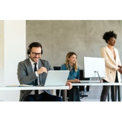 Yealink UH48 Wired USB Headset - 4-Mic Noise Cancelling Hybrid ANC (Boxed) — Buy in Cyprus with Fast Delivery