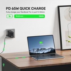 Buy Unitek Charge Wall 65W Travel Adapter 3xUSBC+USBA Black - P1122A - 65W, Trav... in Cyprus, Nicosia, Limassol, Larnaka, Pafos