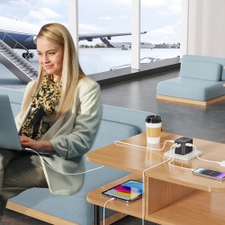 Buy Unitek Charge Wall 65W Travel Adapter 3xUSBC+USBA Black - P1122A - 65W, Trav... in Cyprus, Nicosia, Limassol, Larnaka, Pafos