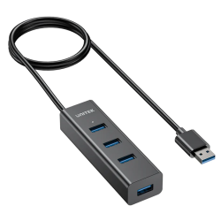 Buy Unitek - Y-3089 - 4x USB-A 3.0 Ports & 1x USB-C Power Port with 1.2m Cable in Cyprus, Nicosia, Limassol, Larnaka, Pafos