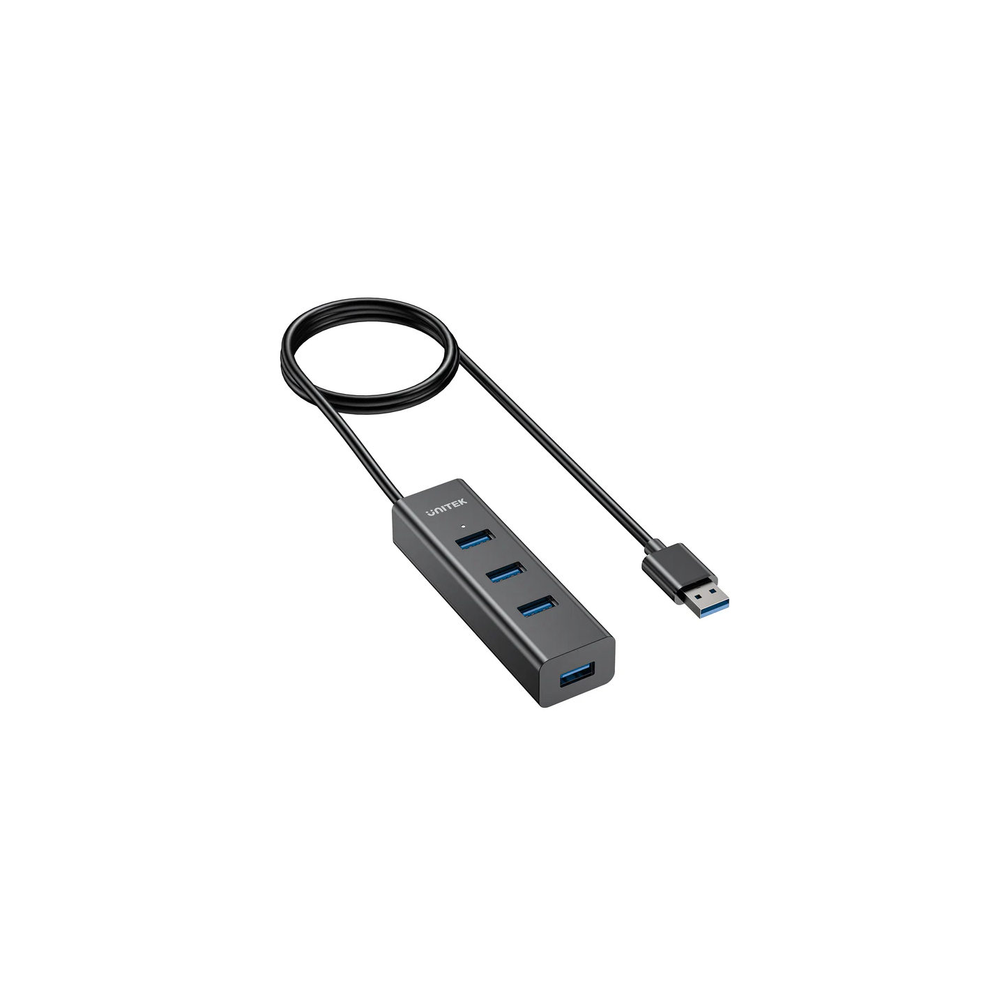 Unitek Y-3089 4-Port USB 3.0 Hub with USB-C Power & 30cm Cable — Armenius Store Cyprus