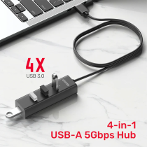 Unitek Y-3089 – 4-Port USB 3.0 Hub | Armenius Store