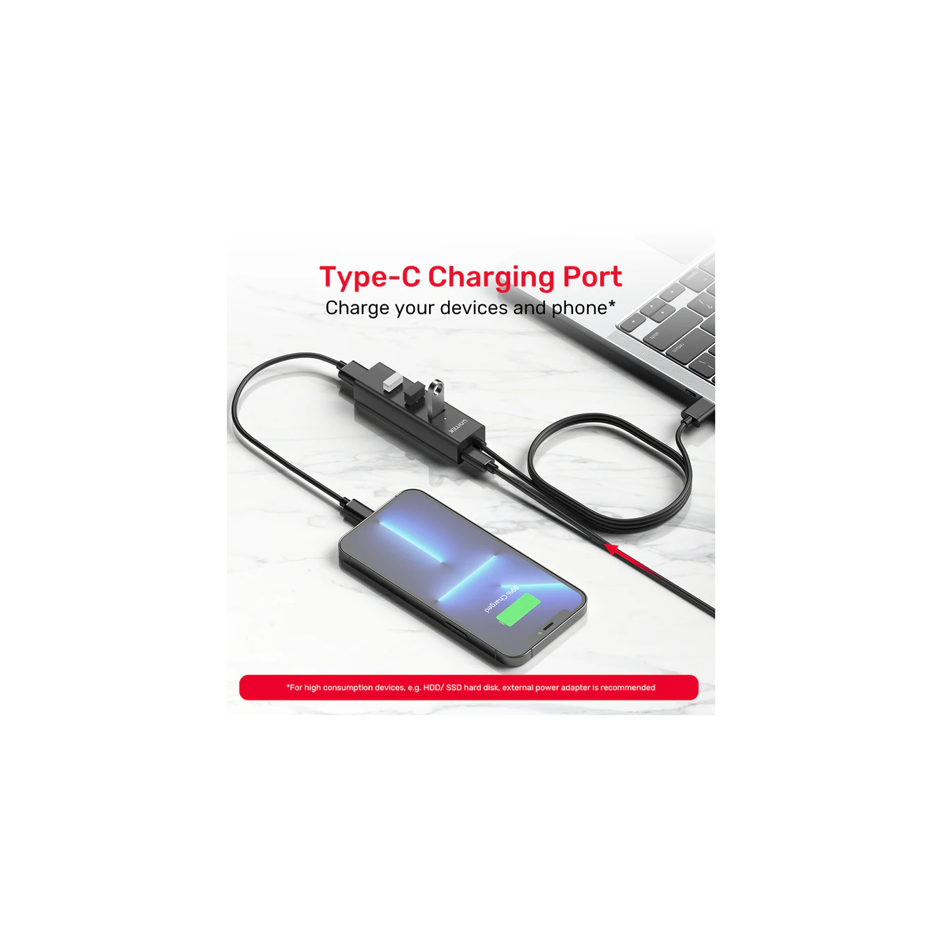 Unitek Y-3089 – 4-Port USB 3.0 Hub | Armenius Store