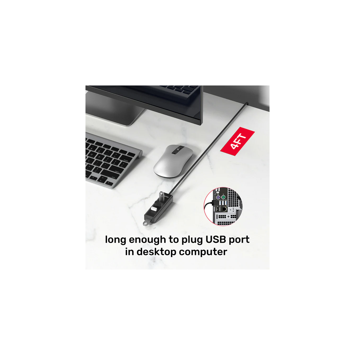 Unitek Y-3089 – 4-Port USB 3.0 Hub | Armenius Store