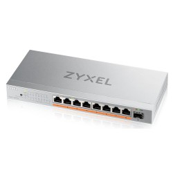 Buy Zyxel Switch PoE Multi-Gig 2.5G 8PoE + 10G SFP+ 100W - XMG-108HP - 2.5G, 8Po... in Cyprus, Nicosia, Limassol, Larnaka, Pafos